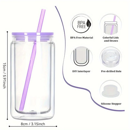 DIY Snowglobe Tumbler 16oz