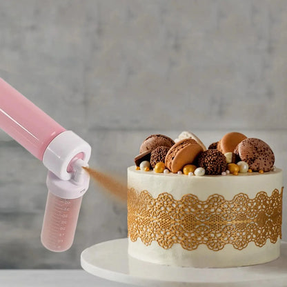 Manual Cake Spray Gun Set for Cake Decorating & Food Colouring