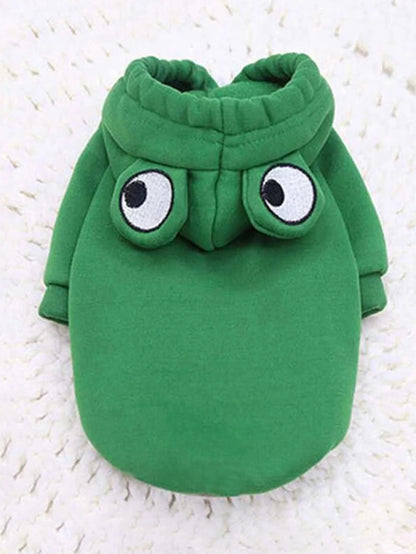 Cute Frog Dog Hoodie