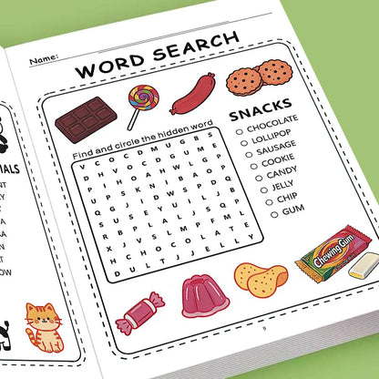Kids Word Search Puzzle Book