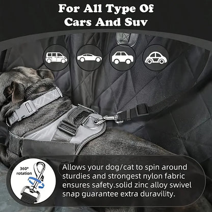 Adjustable Dog Car Seat Belt Safety Tether