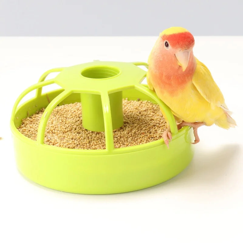 Large Capacity Bird Food & Water Feeder