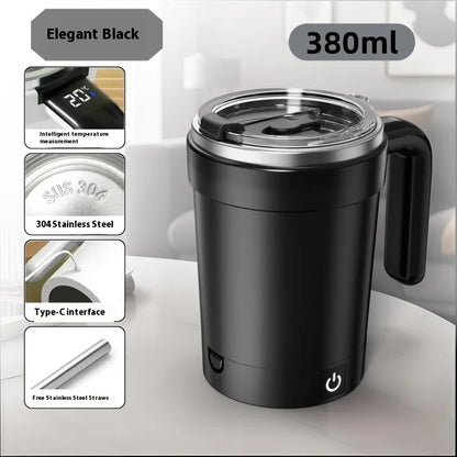 Smart Self-Stirring Temperature Mug