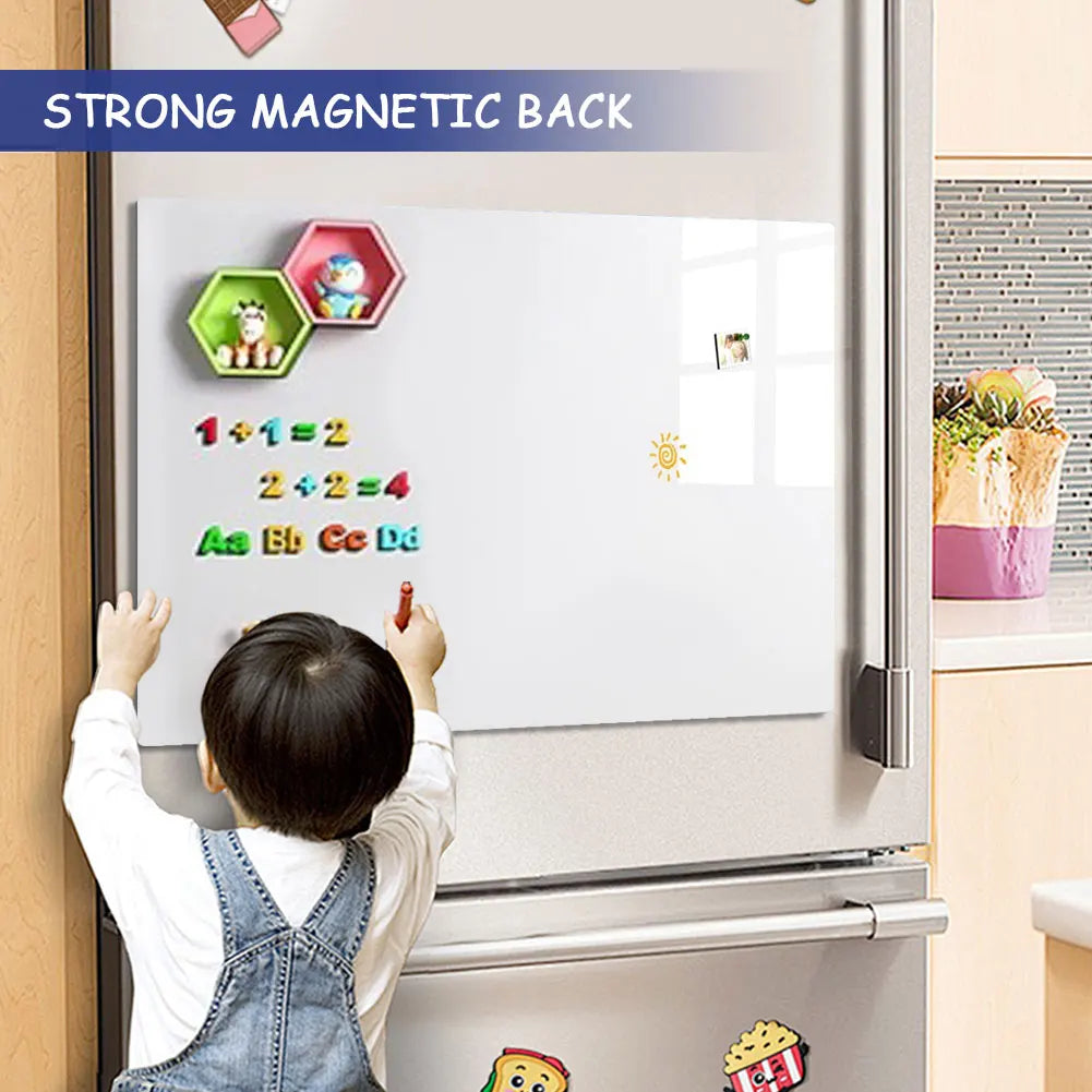 Magnetic Dry Erase Whiteboard Wall Sticker Kit