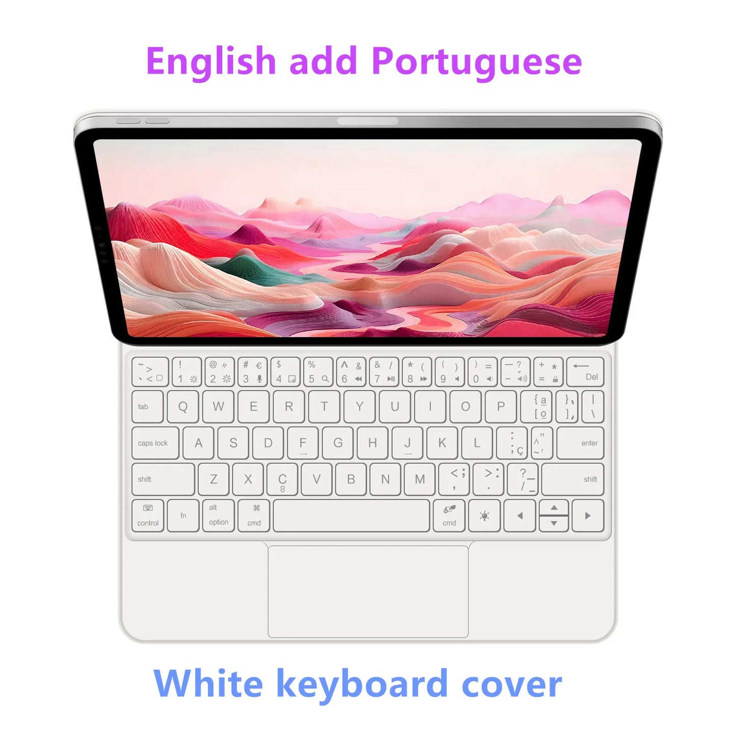 Backlit Keyboard Case with Trackpad for iPad Air & iPad Pro