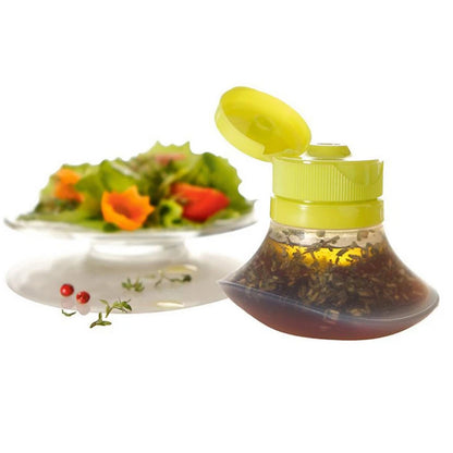 Portable Mini Silicone Salad Dressing Squeeze Bottle