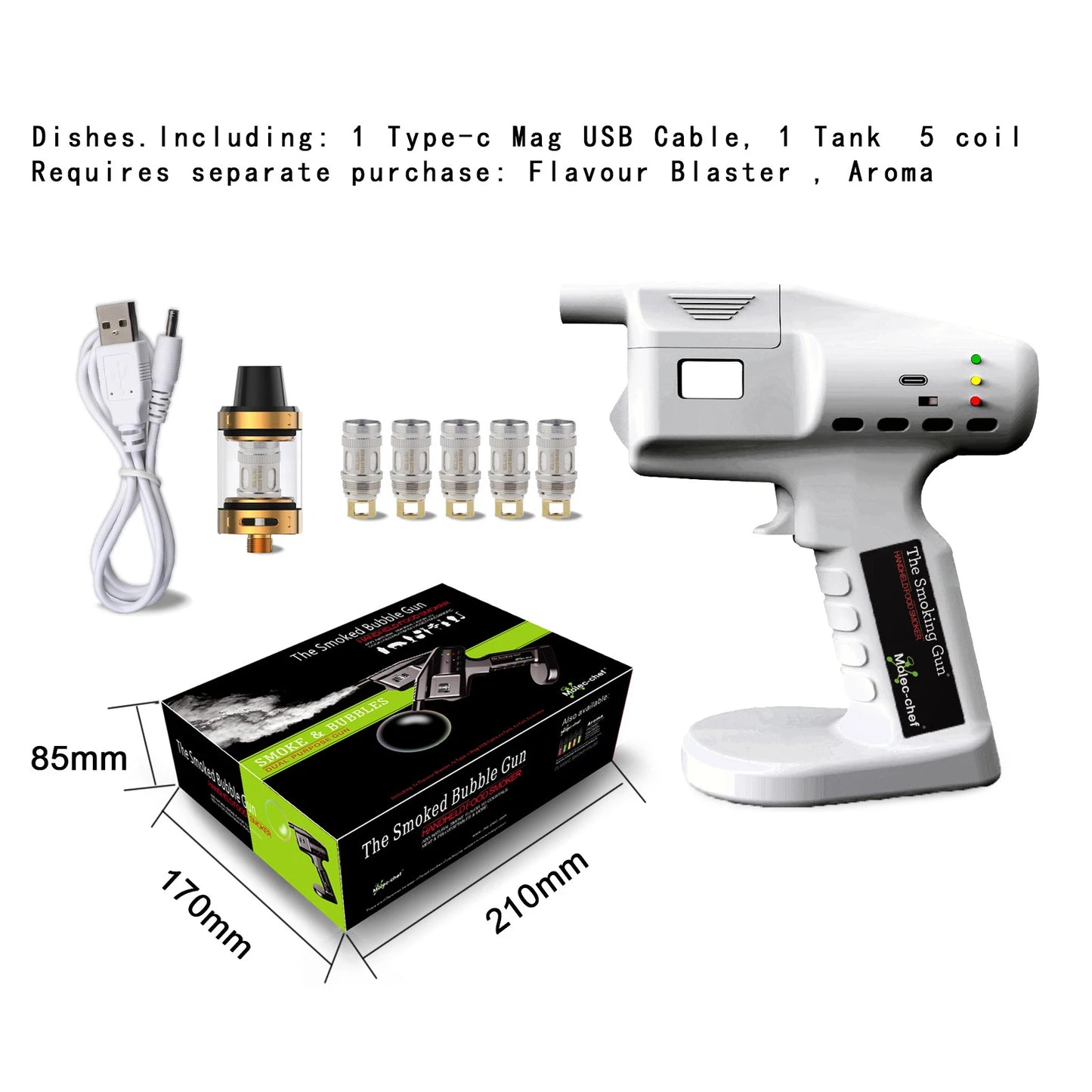 Cocktail Smoke Gun Kit