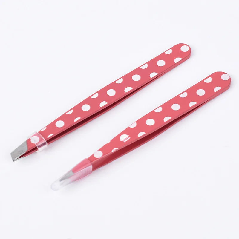 Mini Stainless Steel Eyebrow Tweezers