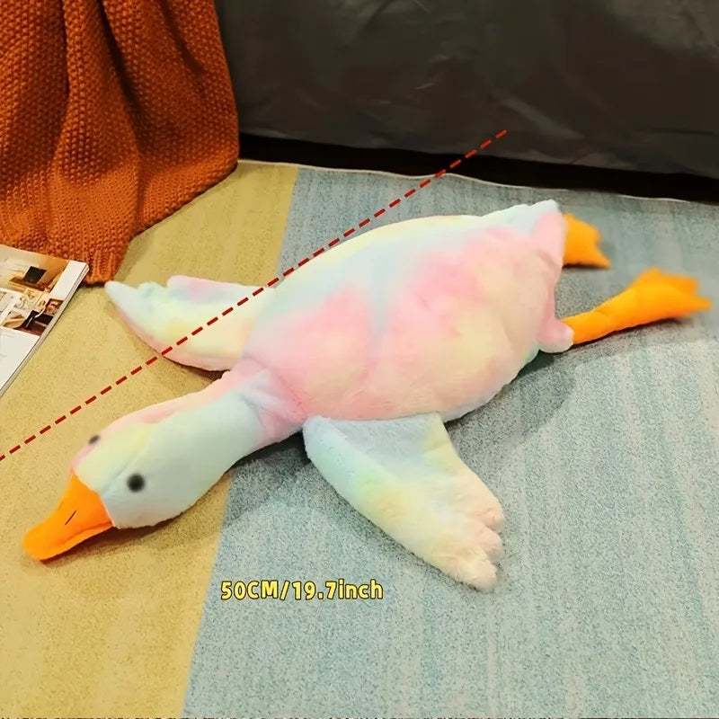 Soft Colorful Duck Plush Pet Toy