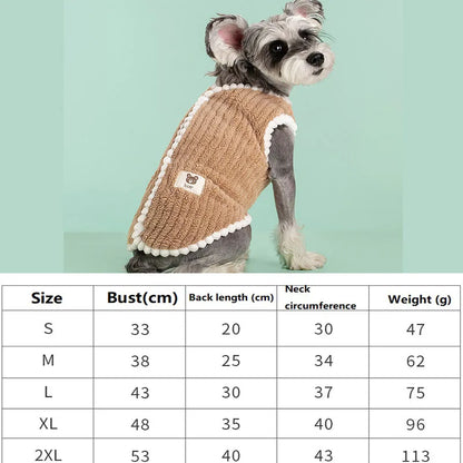 Soft Fleece Winter Dog Jacket