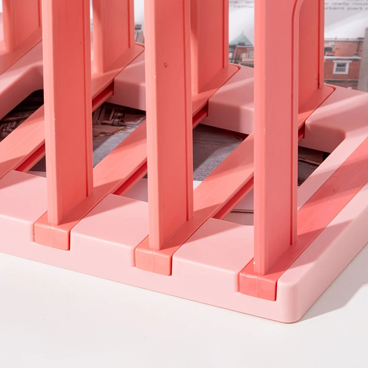 Desktop Book Stand Organizer – PP Material Document Holder