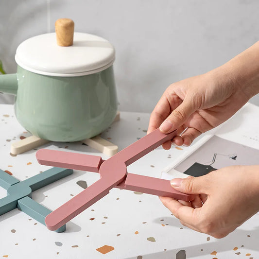 Silicone Folding Trivet Mat