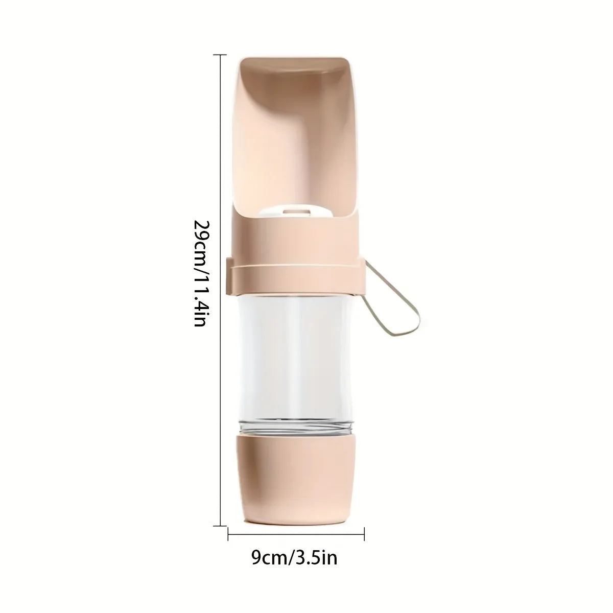 Portable Dog Water Bottle with Dispenser
