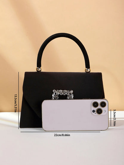 Velvet Evening Clutch Handbag