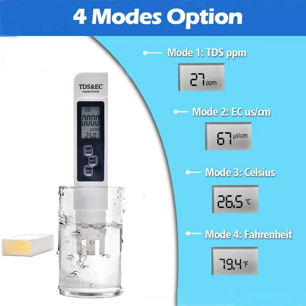 Digital TDS Water Quality Tester