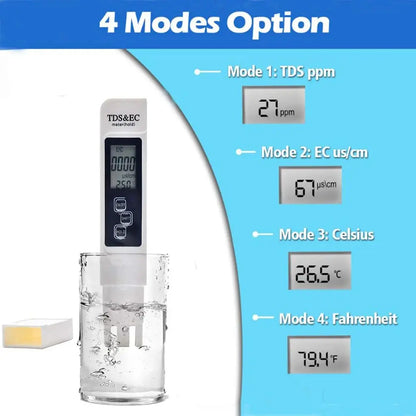 Digital TDS Water Quality Tester