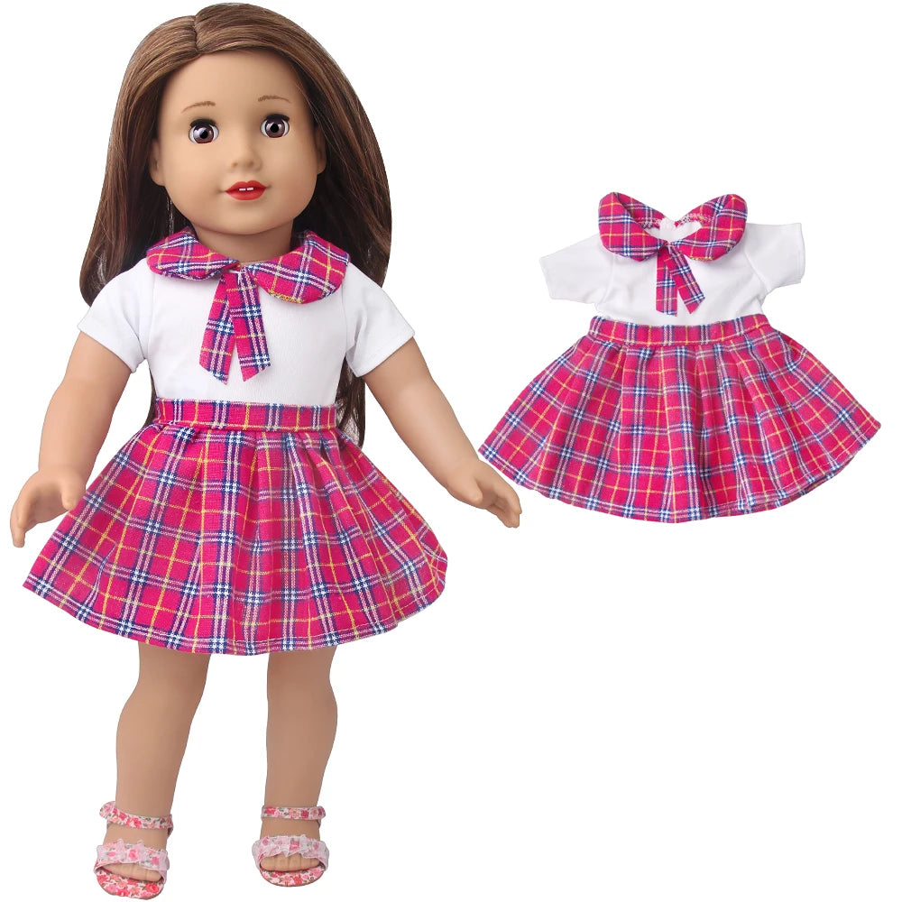 18 Inch  Baby Girl Doll Clothes