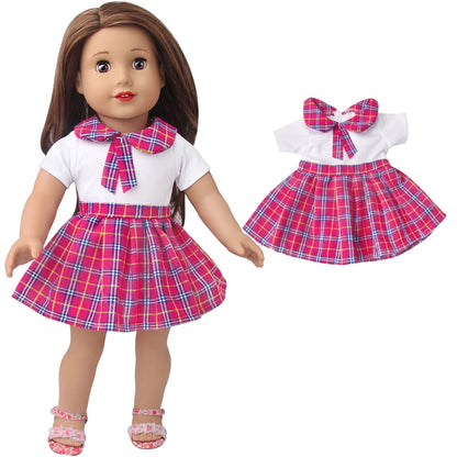 18 Inch  Baby Girl Doll Clothes