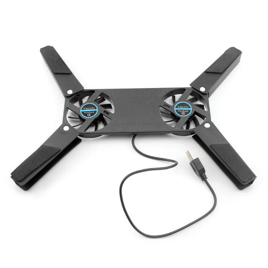 USB Laptop Cooling Pad with Dual Fans