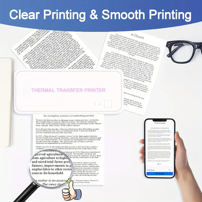 A4 Thermal Paper Rolls for Portable Thermal Printers