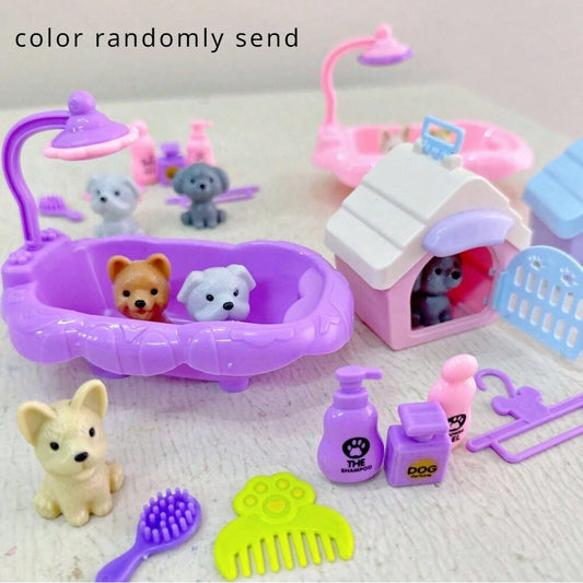 Cute Pet Basket Family Toys