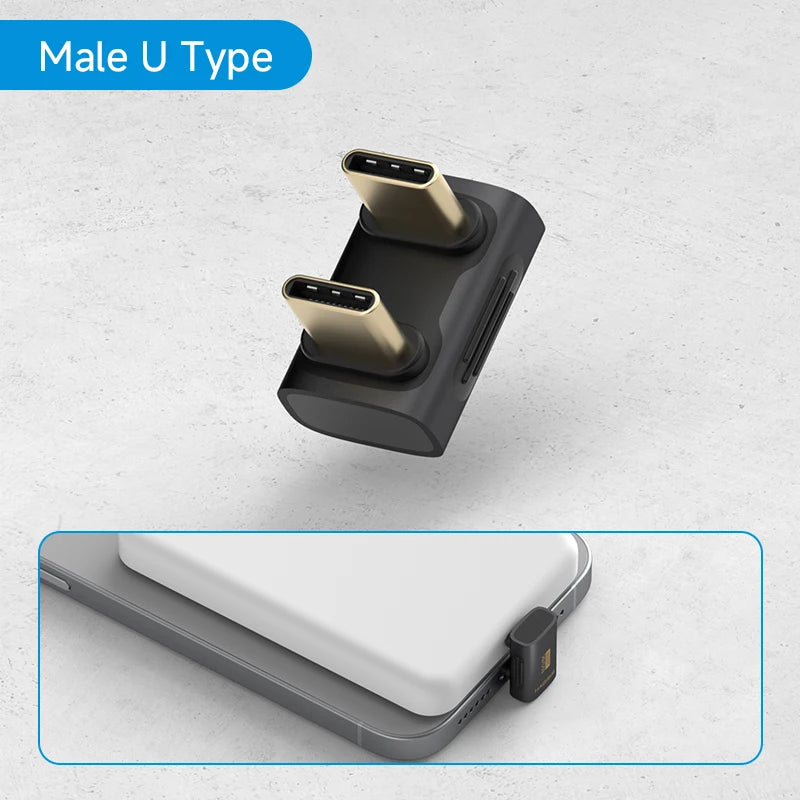 Hagibis USB-C 90° Right Angle USB4 Adapter