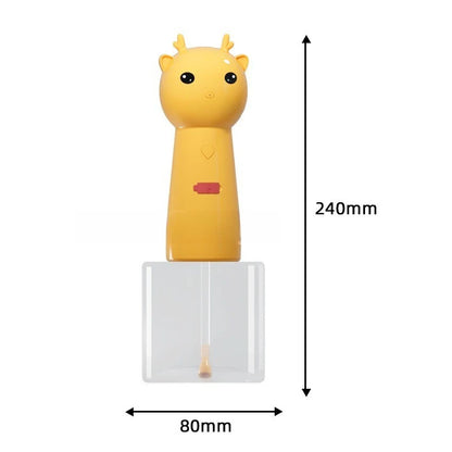 USB Rechargeable Electric Foam Dispenser for Pet Bathing
