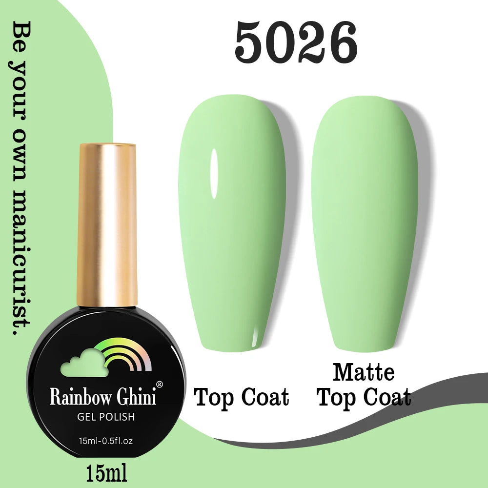 Rainbow Ghini 15ML HEMA & TPO Free Gel Nail Polish