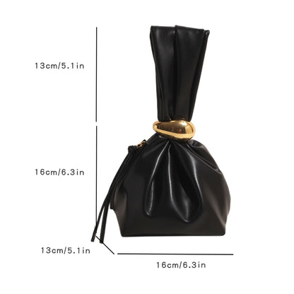 Elegant PU Leather Evening Clutch Bag