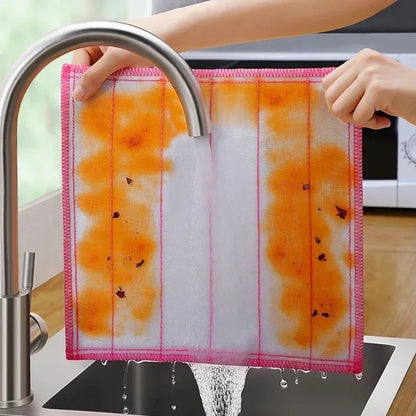 Double-Sided Microfiber Cleaning Cloths