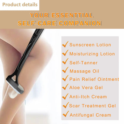 Foldable Lotion Applicator Stick