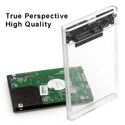 USB 3.0 2.5” SATA HDD & SSD External Enclosure Case