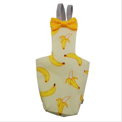 Washable Bird Flight Suit & Diaper with Bow Tie