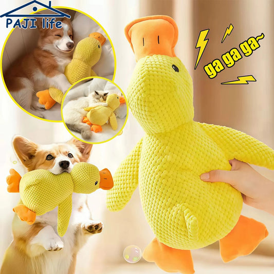 Duck Plush Squeaky Dog Toy