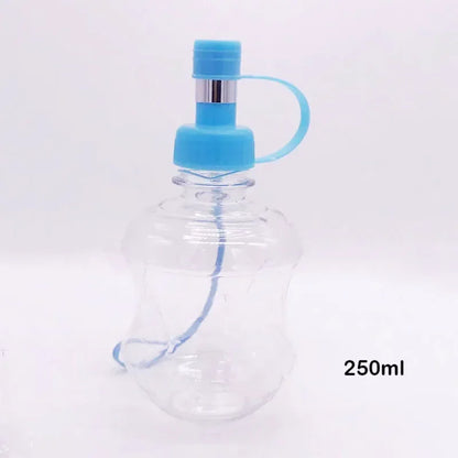 Portable Pet Water Bottle with Built-In Drinking Bowl