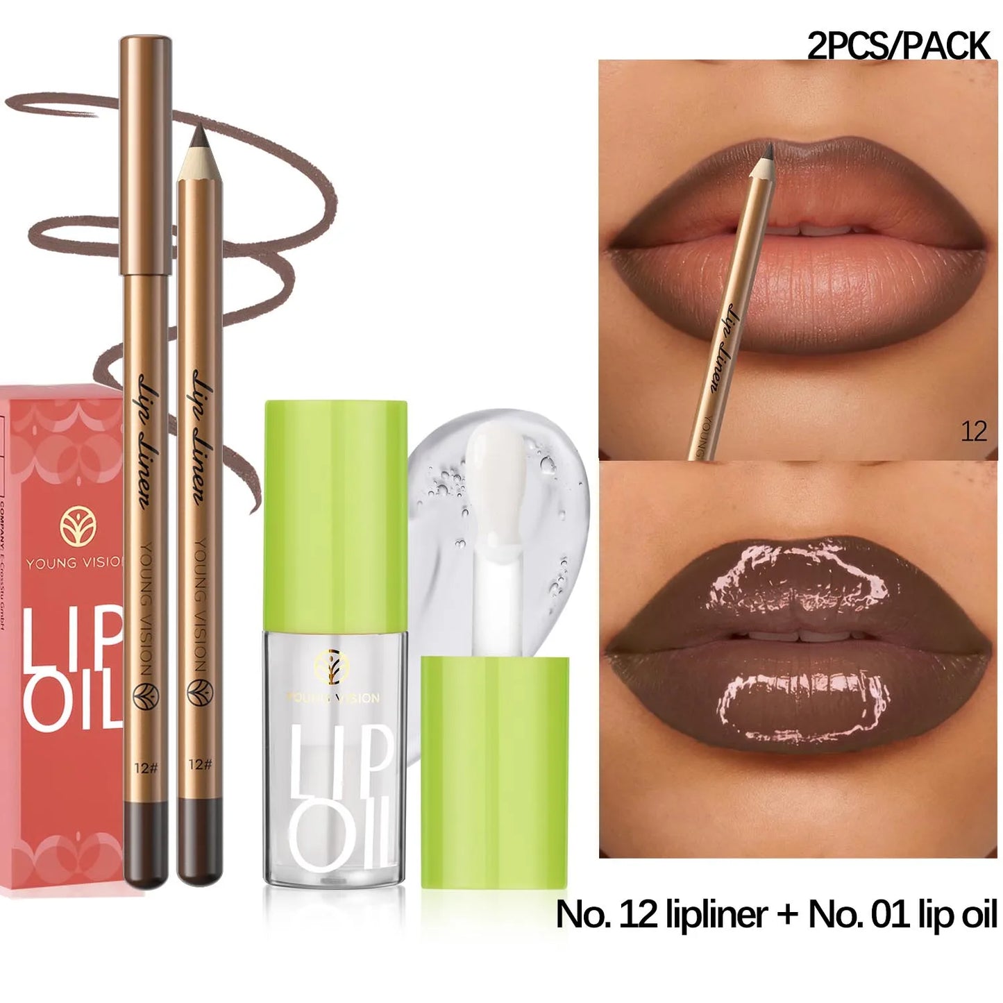 Lip Liner & Lipstick Set