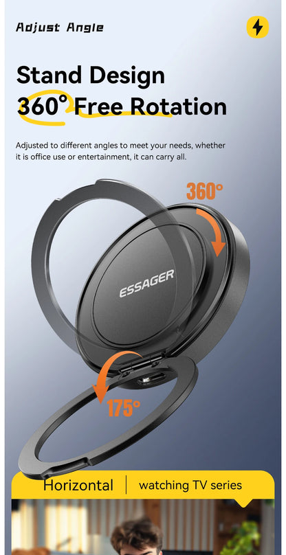 ESSAGER Magnetic Wireless Charger with Phone Holder