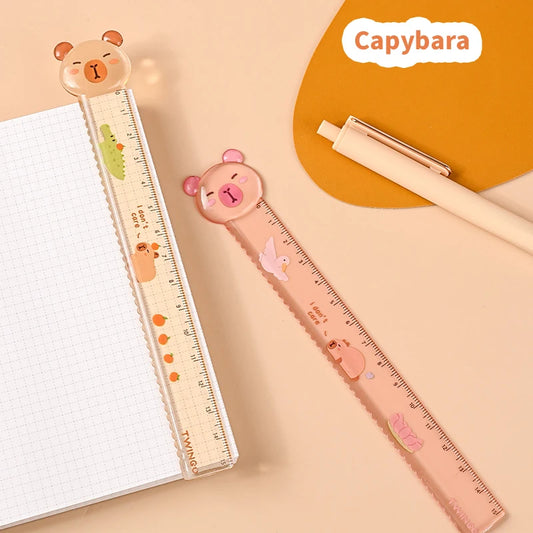 Kawaii Capybara Ruler