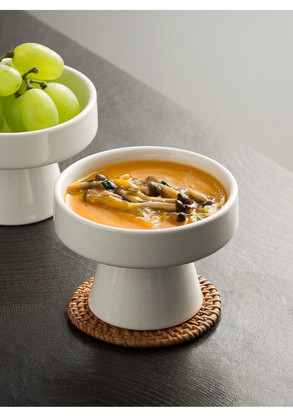 Ceramic Pedestal Serving Bowl