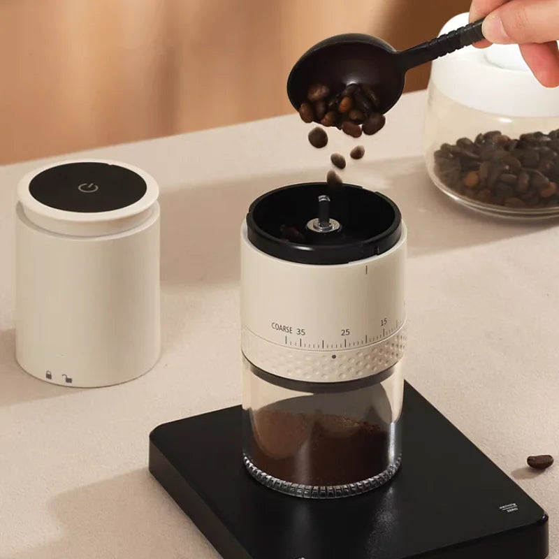 Rechargeable Burr Coffee Grinder