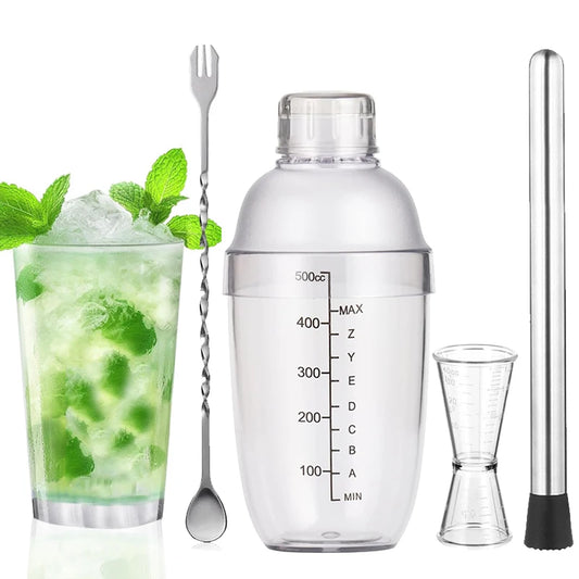 500ml Plastic Cocktail Shaker