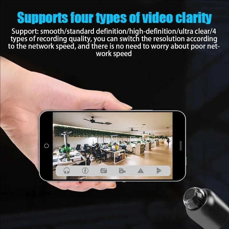 1080P WiFi Mini Security Camera with Night Vision