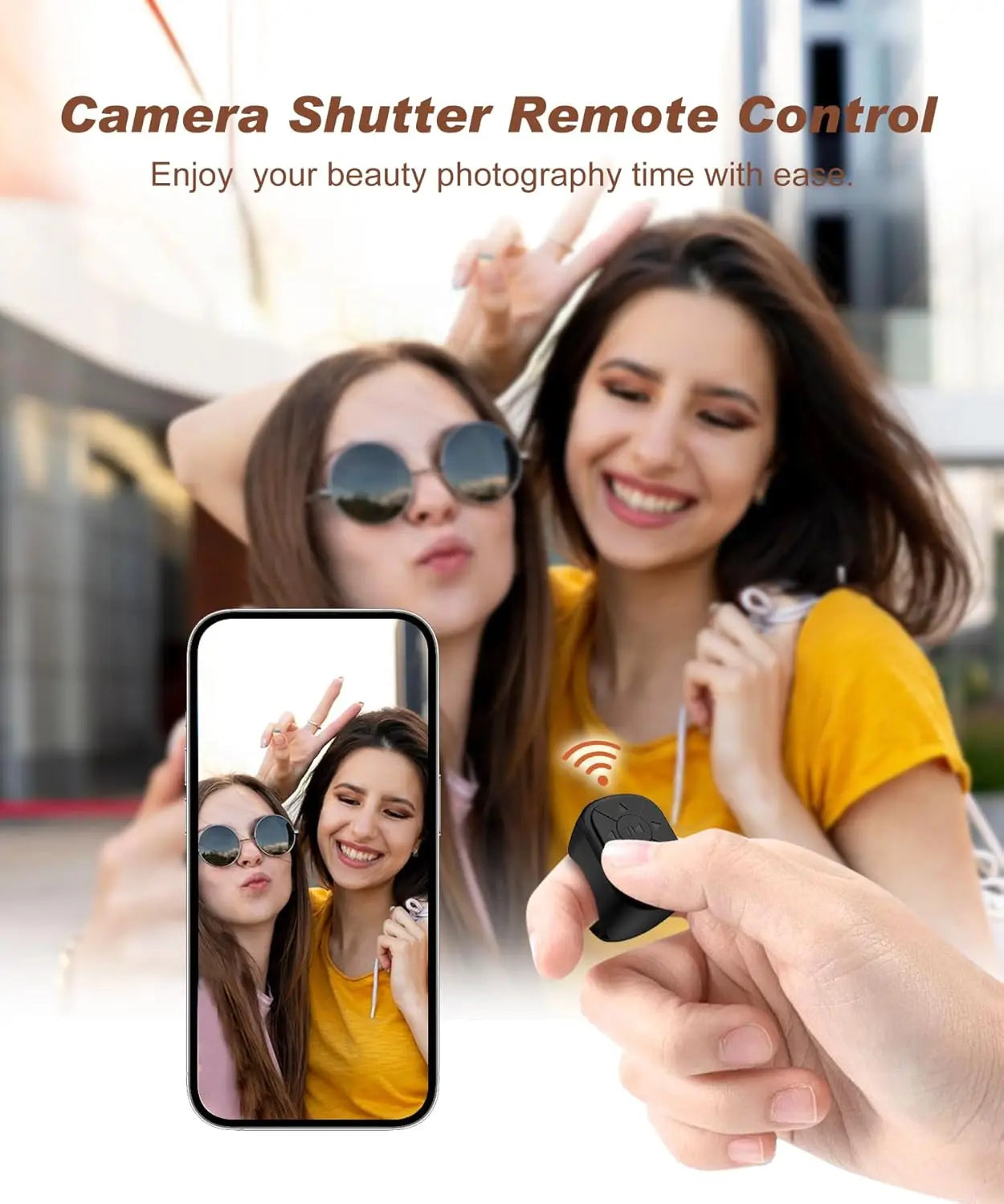 Bluetooth Touchpad Ring Remote Control
