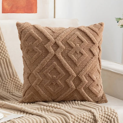 Luxury Plush Decorative Cushion Cover