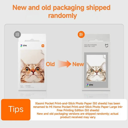 Xiaomi ZINK Self-Adhesive Photo Paper for Pocket Printer