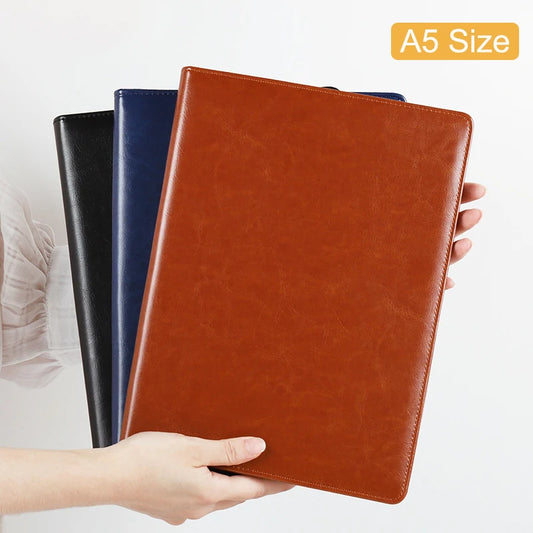 A5/B5 Executive Leather Padfolio Clipboard