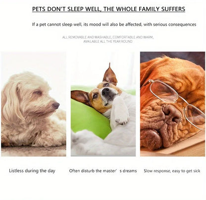 Plush Orthopedic Pet Sofa Bed