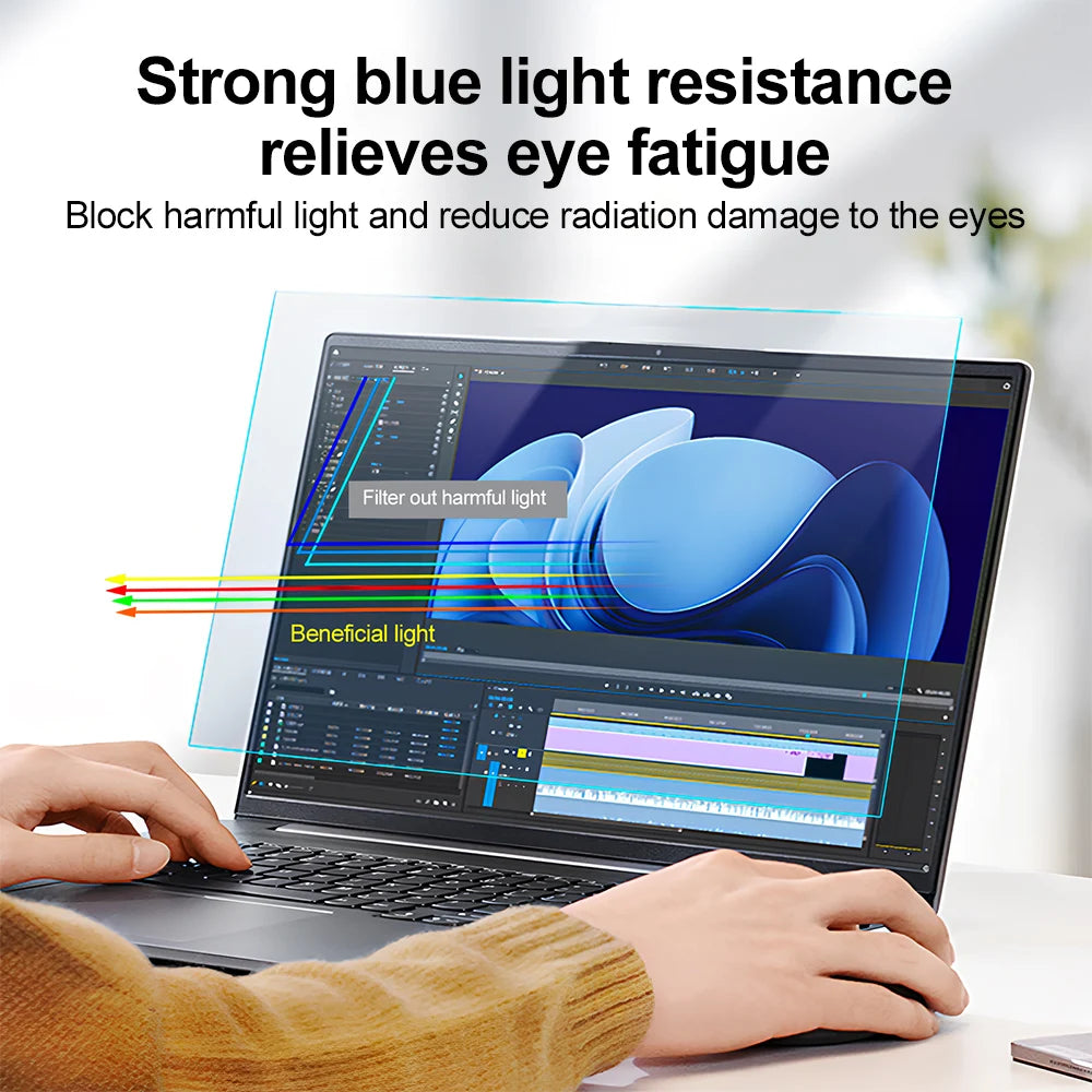 Matte Blue Light Filter Screen Protector for MacBook – 2 Pack