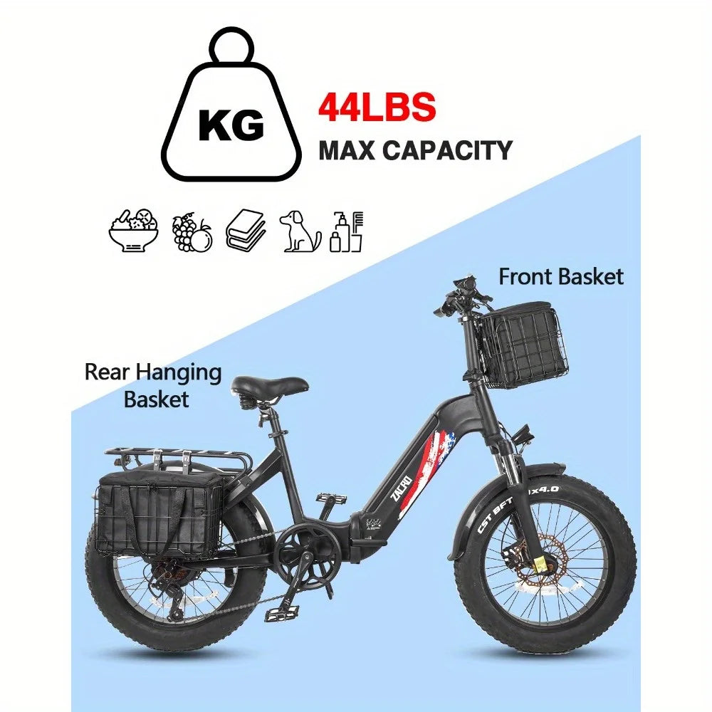 Large Capacity Bicycle Pet Basket Bag