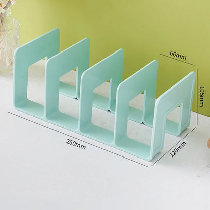 Multi-Compartment Book Organizer